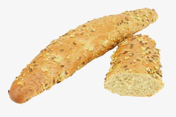 pączek z marmoladą w pudrze