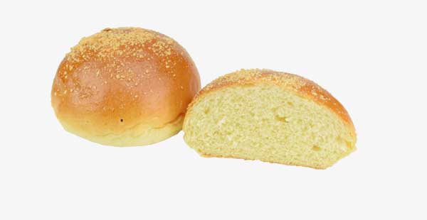 pączek z marmoladą w pudrze